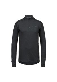 ENDURANCE - Bluza do biegania męska Endurance Tune Melange. Kolor: czarny. Sport: bieganie #1