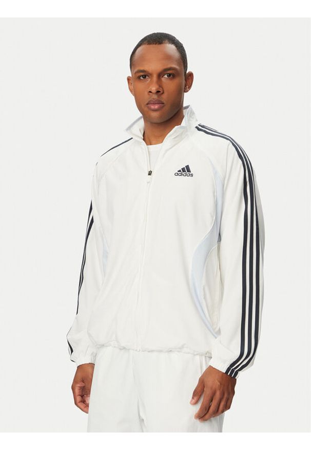 Adidas - adidas Koszulka techniczna Adizero Essentials IN1157 Biały Slim Fit. Kolor: biały. Materiał: syntetyk