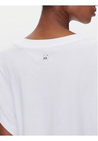 Pepe Jeans T-Shirt Lira PL505996 Biały Regular Fit. Kolor: biały. Materiał: bawełna #5