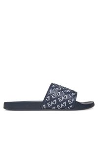 EA7 Emporio Armani Klapki 7X000109 AF15125 MB198 Granatowy. Kolor: niebieski