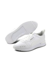 Puma - Buty sportowe R78 PUMA White. Kolor: biały, wielokolorowy, szary. Materiał: syntetyk, tkanina, materiał. Wzór: aplikacja. Sezon: lato