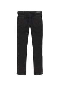 Wrangler - MESKIE SPODNIE WRANGLER REGULAR BLACK RINSE 112125980 #10