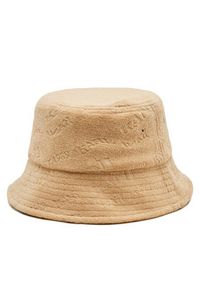 Karl Kani Kapelusz Signature Frottee Bucket 7115225 Beżowy. Kolor: beżowy. Materiał: bawełna