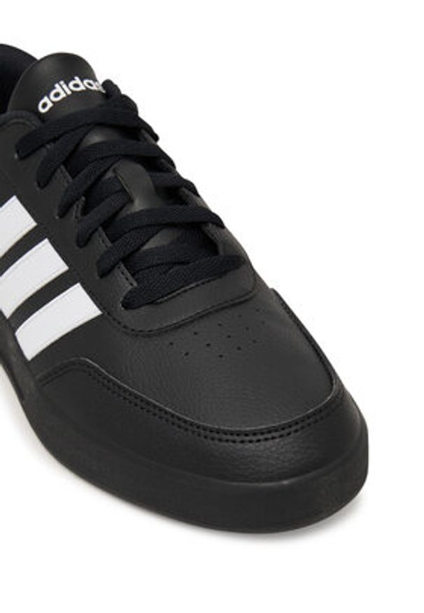 Adidas - adidas Sneakersy Breaknet 3.0 JQ5482 Czarny. Kolor: czarny. Materiał: skóra