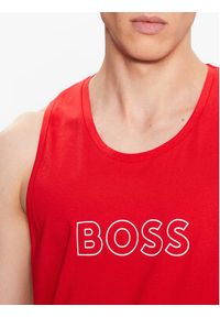 BOSS - Boss Tank top Beach 50491711 Czerwony Regular Fit. Kolor: czerwony. Materiał: bawełna #2