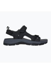 skechers - Sandały męskie SKECHERS Prewitt Rigdon. Kolor: czarny