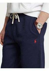 Polo Ralph Lauren Spodnie dresowe 710793939003 Granatowy Relaxed Fit. Kolor: niebieski. Materiał: syntetyk, bawełna #4