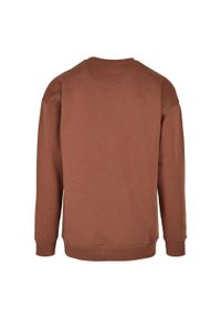 BUILD YOUR BRAND - Bluza Z Okrągłym Dekoltem Unisex Dla Dorosłych. Kolor: brązowy