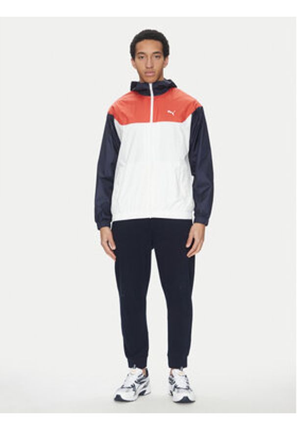 Puma Wiatrówka Essentials 684626 Kolorowy Relaxed Fit. Materiał: syntetyk. Wzór: kolorowy
