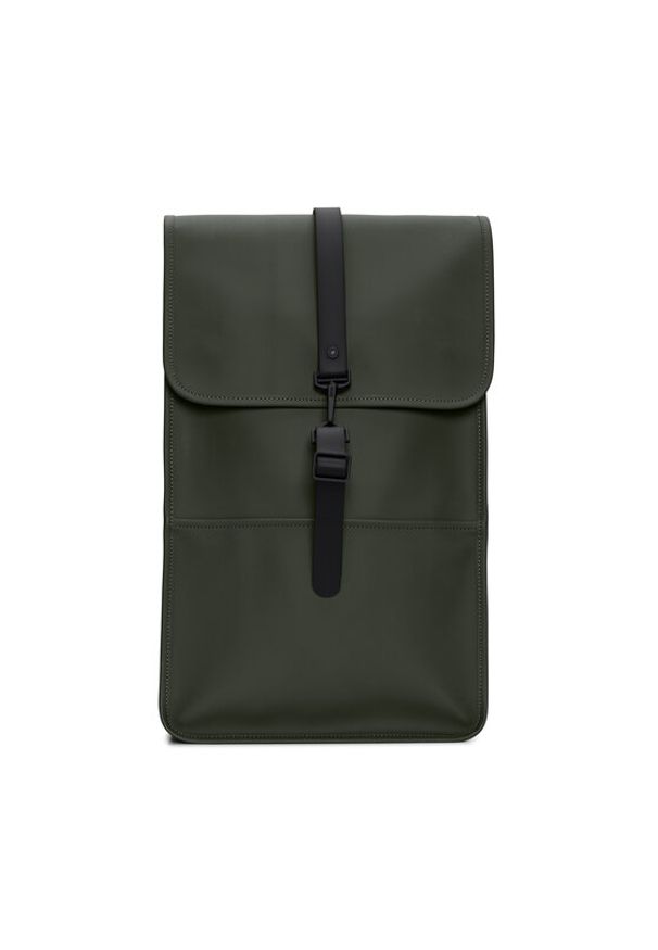 Rains Plecak Backpack W3 13000 Zielony. Kolor: zielony. Materiał: materiał