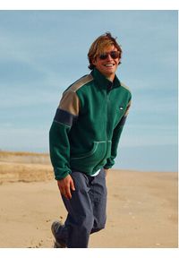 Quiksilver Polar Clean Coast Block EQYPF03065 Zielony Loose Fit. Kolor: zielony. Materiał: syntetyk #4