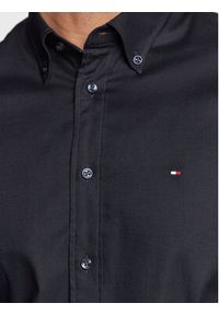 TOMMY HILFIGER - Tommy Hilfiger Koszula Flex MW0MW29969 Granatowy Regular Fit. Kolor: niebieski. Materiał: bawełna #4