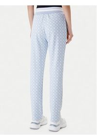 Guess Spodnie dresowe V5YB20 KB212 Błękitny Regular Fit. Kolor: niebieski. Materiał: syntetyk #5