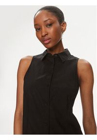 Calvin Klein Jeans Sukienka koszulowa J20J223057 Czarny Regular Fit. Kolor: czarny. Materiał: bawełna. Typ sukienki: koszulowe #5
