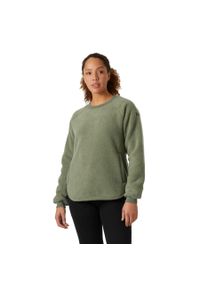 Damski polar Helly Hansen Escape Teddy. Kolor: zielony. Materiał: polar. Sport: turystyka piesza, wspinaczka