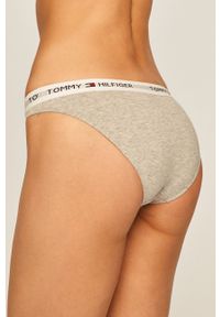 TOMMY HILFIGER - Tommy Hilfiger - Figi Cotton bikini Iconic. Kolor: szary #4