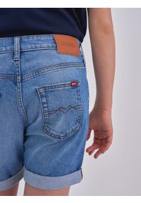 Big-Star - Szorty chłopięce jeansowe Matt 305. Kolor: niebieski. Materiał: jeans. Sezon: wiosna, lato. Styl: młodzieżowy, klasyczny, sportowy #3