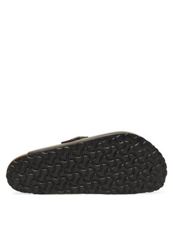Birkenstock Klapki Boston NL 1029079 Brązowy. Kolor: brązowy. Materiał: skóra