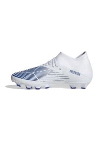 Adidas - Buty piłkarskie adidas Predator Edge.3 Mg M GY8057 białe białe. Zapięcie: sznurówki. Kolor: biały. Materiał: syntetyk, guma. Sport: piłka nożna #4