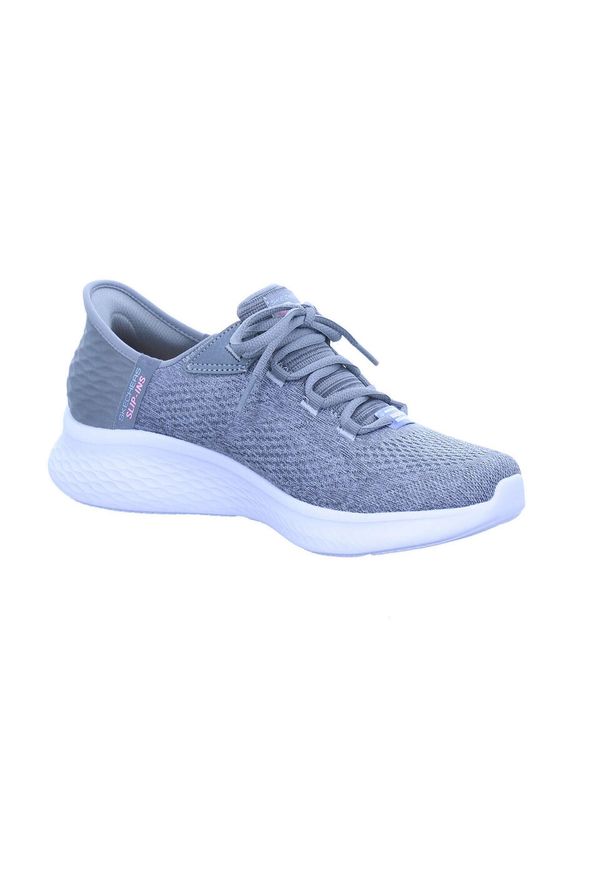 skechers - Buty do chodzenia damskie Skechers Pro-natur. Kolor: szary. Materiał: syntetyk, materiał. Szerokość cholewki: normalna. Model: Skechers Sport. Sport: turystyka piesza