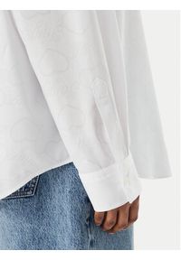 Hugo - HUGO Koszula Elisana 50559860 Biały Regular Fit. Kolor: biały. Materiał: bawełna #4