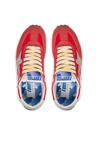 GOLDEN GOOSE Sneakersy Running Marathon M77 GWF00683.F005492.40399 Czerwony. Kolor: czerwony. Materiał: zamsz, skóra. Sport: bieganie #5