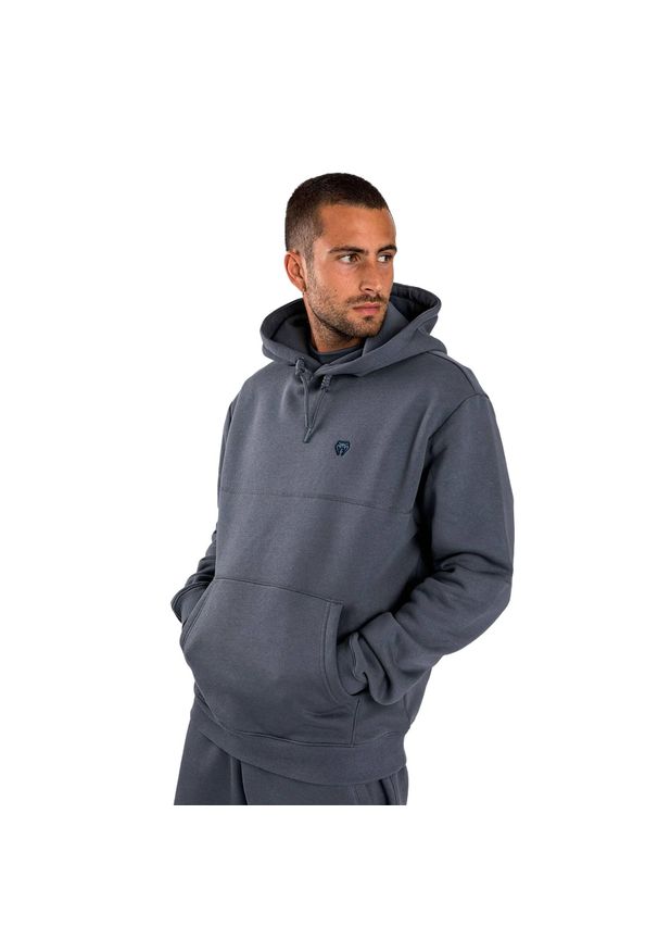 VENUM - Bluza męska Venum Silent Power Hoodie. Kolor: niebieski