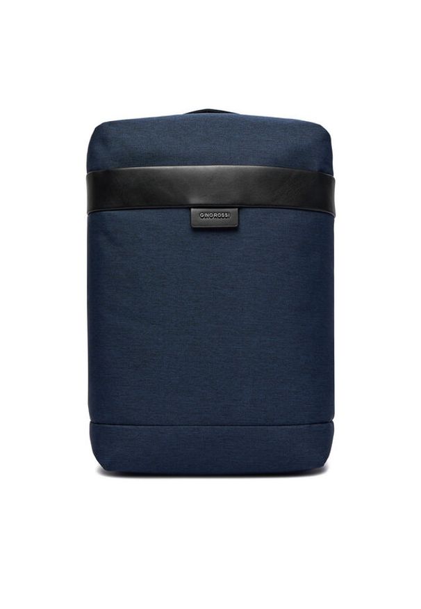 Gino Rossi - GINO ROSSI Plecak CEO-GIN-KL-001-09 Granatowy. Kolor: niebieski. Materiał: materiał