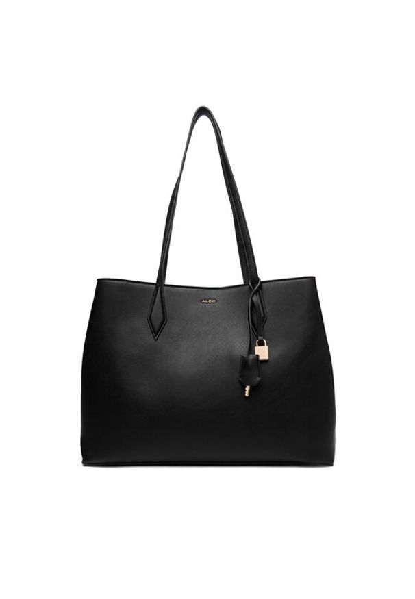 Aldo Torebka Maela 14076939 Czarny. Kolor: czarny. Materiał: skórzane