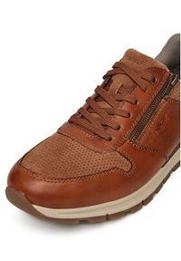 Rieker Sneakersy B0505-24 Brązowy. Kolor: brązowy. Materiał: skóra #5