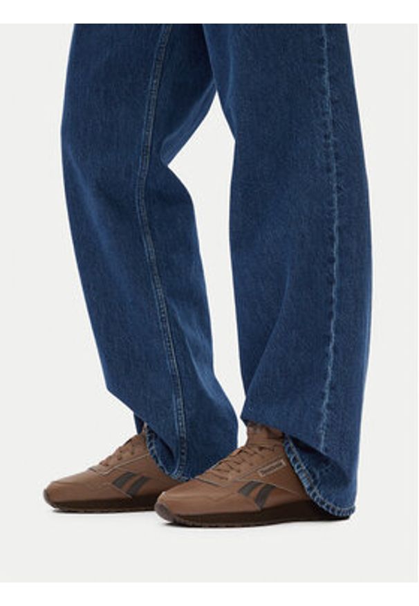 Reebok Sneakersy GLIDE 100221532 Brązowy. Kolor: brązowy. Materiał: skóra, syntetyk