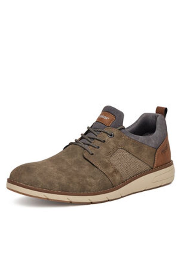 Rieker Półbuty 11351-25 Brązowy. Kolor: brązowy. Materiał: skóra