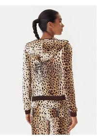 Juicy Couture Bluza JCGAS225012A Beżowy Slim Fit. Kolor: beżowy. Materiał: bawełna #4