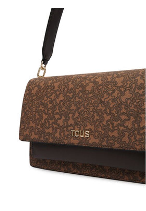 Tous - TOUS Torebka 2002378943 Brązowy. Kolor: brązowy. Materiał: skórzane