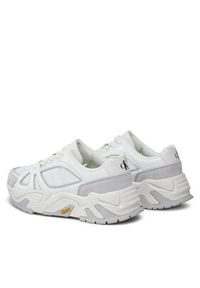 Calvin Klein Jeans Sneakersy Chunky Runner Vibram Mix Nbs Lum YW0YW01310 Biały. Kolor: biały. Materiał: skóra #2