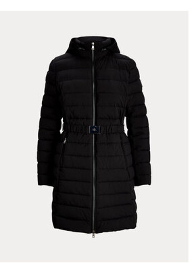 Lauren Ralph Lauren - LAUREN RALPH LAUREN Płaszcz zimowy 297951283001 Czarny Straight Fit. Kolor: czarny. Materiał: syntetyk. Sezon: zima