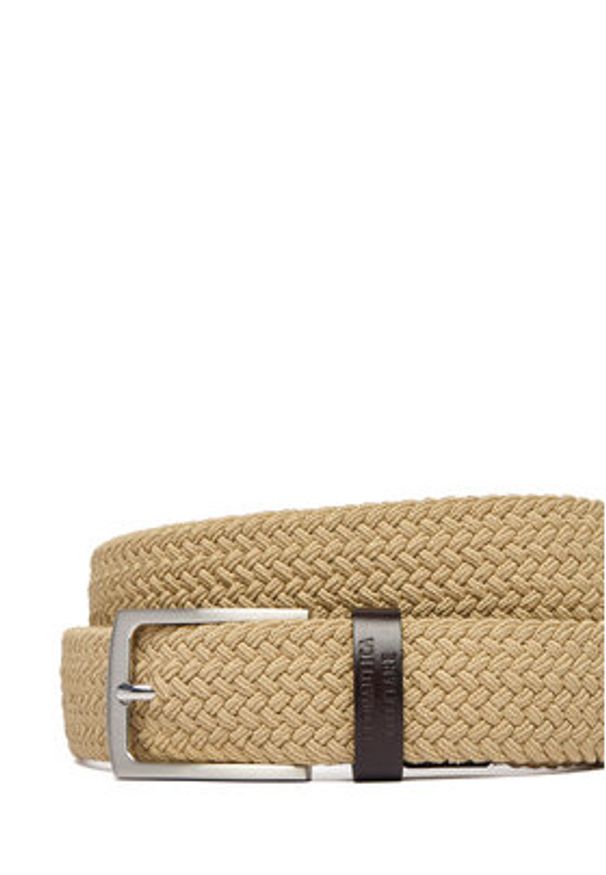 Aeronautica Militare Pasek Męski 261CI0307UCT03454 Beżowy. Kolor: beżowy. Materiał: materiał