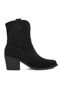 DeeZee Kowbojki MZS-1016 Czarny. Kolor: czarny. Materiał: materiał #1