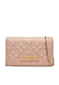 Love Moschino - LOVE MOSCHINO Torebka JC4079PP0LLA0601 Różowy. Kolor: różowy. Materiał: skórzane