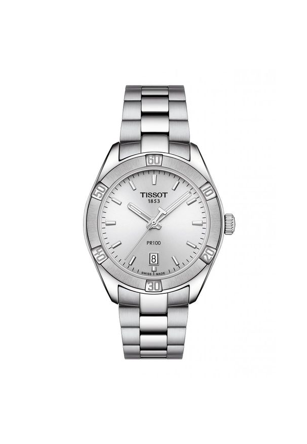 TISSOT PROMOCJA PR 100 Sport Chic T101.910.11.031.00. Materiał: materiał. Styl: sportowy