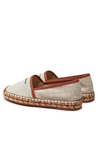 Emporio Armani Espadryle X3S033 XR136 A102 Beżowy. Kolor: beżowy. Materiał: materiał