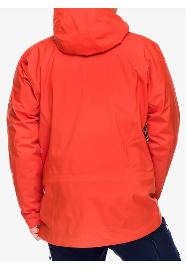 Kurtka z membraną męska Houdini Ride Jacket. Kolor: czerwony. Sport: turystyka piesza