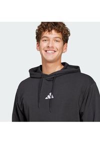 Adidas - adidas Bluza Essentials Feel Cozy JE3849 Czarny Regular Fit. Kolor: czarny. Materiał: bawełna #4
