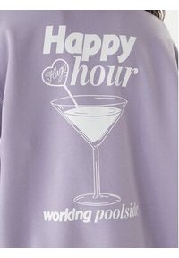 Hugo - HUGO Bluza Classic 50560782 Fioletowy Relaxed Fit. Kolor: fioletowy. Materiał: bawełna #3