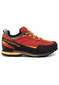 LA SPORTIVA - La Sportiva Trekkingi Boulder X 838RE Czerwony. Kolor: czerwony. Materiał: skóra, zamsz. Sport: turystyka piesza #6