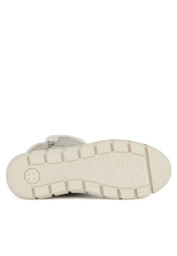 Rieker Botki Y3581-60 Beżowy. Kolor: beżowy. Materiał: materiał