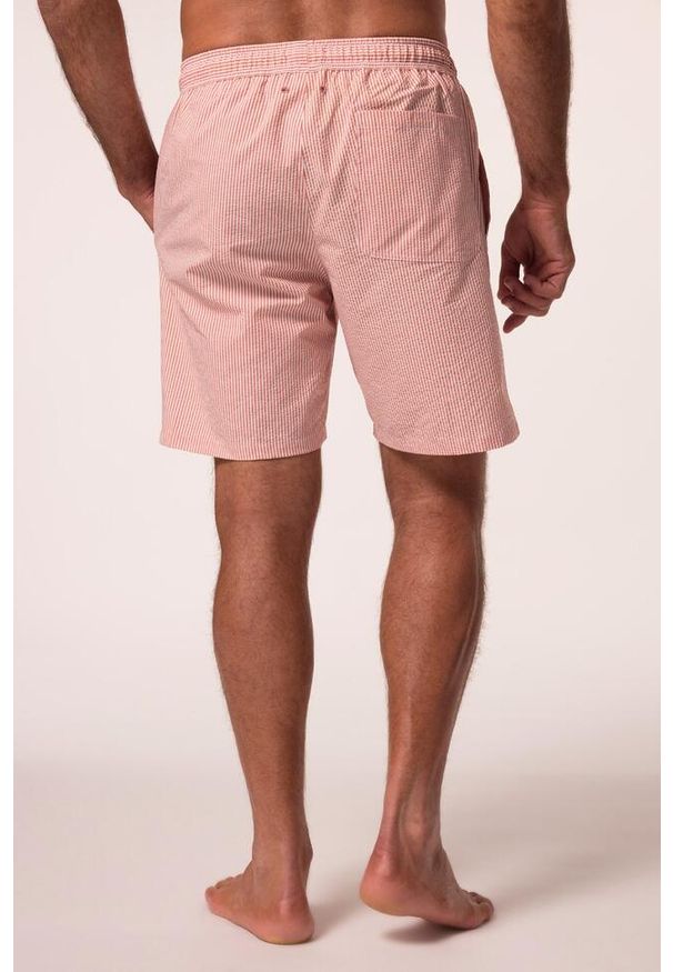 JAY-PI - Męskie Kąpielówki odzież plażowa kora szybkoschnące do rozm. 8XL. Kolekcja: plus size. Kolor: wielokolorowy, czerwony, pomarańczowy. Materiał: poliester, materiał