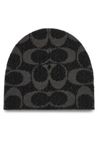 Coach Czapka CCT78 Czarny. Kolor: czarny. Materiał: poliester #3