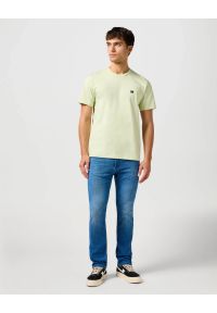 Wrangler - MESKA KOSZULKA WRANGLER SIGN OFF TEE SEAFOAM GREEN 112362681 #5
