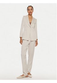 Marella Chinosy Abetaia 2423136211 Szary Regular Fit. Kolor: szary. Materiał: syntetyk #5